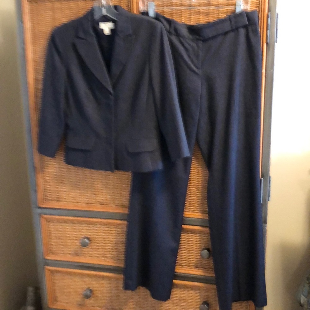 Ann Taylor LOFT Blue Suit